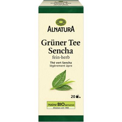 Alnatura Thé Vert Sencha Bio, 20 sachets