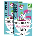 Clipper Thé Blanc à la Framboise Bio, Lot de 2x20 sachets