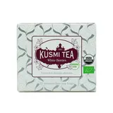 Kusmi Tea Thé white berries bio - Étui 20 sachets mousseline, 20 sachets