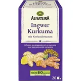 Alnatura Infusion Gingembre Curcuma Bio, 20 sachets