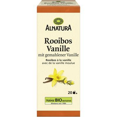 Alnatura Infusion de Rooibos avec de la Vraie Vanille Bio - 20 Sachets, 20 sachets