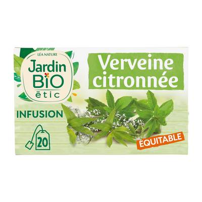 Jardin Bio Etic Infusion Verveine citronnée Bio, 20 sachets