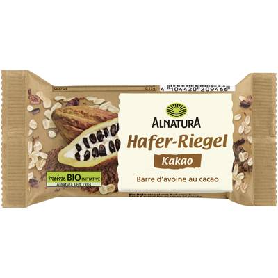 Alnatura Barre d'Avoine Cacao Bio, 60g