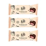 Koro Bouchées Nut butter cup Cajou et Fraise bio, Lot de 3 - 3x13g