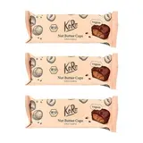 Koro Bouchées Nut Butter Cups noisettes salées bio, Lot de 3 - 3x13g