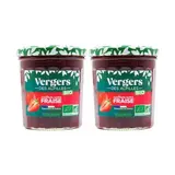 Vergers des Alpilles Confiture Extra Fraise Bio, Lot de 2x370g