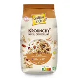 Grillon Or Krounchy Muesli croustillant aux fruits BIO, 1Kg
