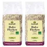 Alnatura Flocons d'avoine fin bio, Lot de 2x500g
