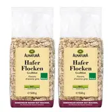 Alnatura Gros flocons d'avoine bio, Lot de 2x500g