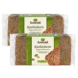 Alnatura Pain de seigle complet aux graines de courge bio, Lot de 2x500g