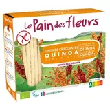 Le pain des fleurs Tartines craquantes Quinoa, sans gluten, bio, 150g