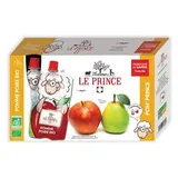 Thomas Le Prince Gourdes purée de pomme poire bio, 8 gourdes de 100g
