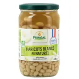Priméal Haricots blancs bio origine France en bocal, 720ml