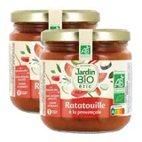 Jardin Bio Etic Ratatouille à la Provençale Bio en bocal, Lot de 2x400g