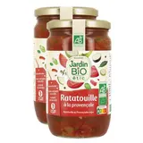 Jardin Bio Etic Ratatouille à la Provençale Bio en bocal, Lot de 2x650g
