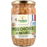 Priméal Pois chiches naturel bio en bocal, 720ml