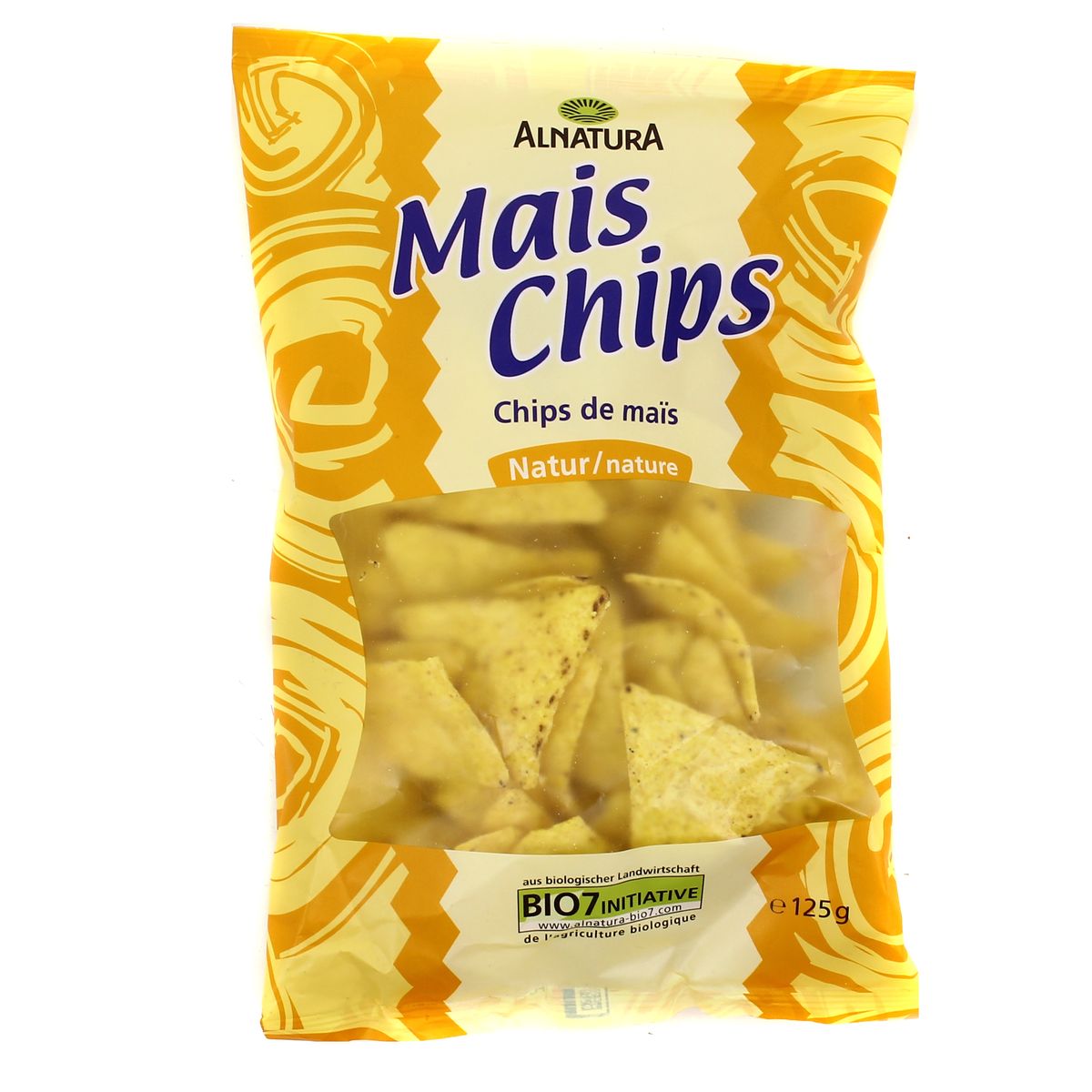 Alnatura Chips de maïs nature bio, 125g