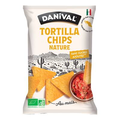 Danival Chips Tortilla bio, 125g