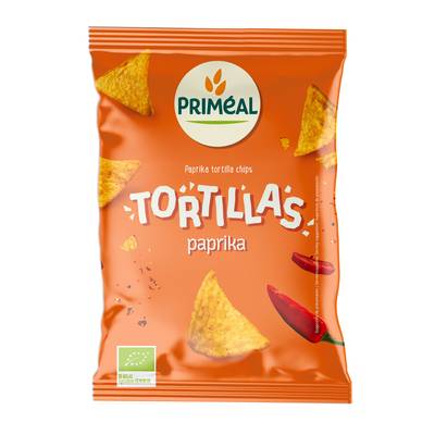 Priméal Tortillas paprika bio, 125g