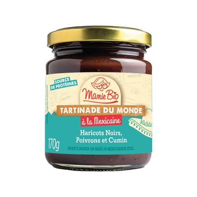 Mamie Bio Tartinade du Monde à la mexicaine bio, 170g