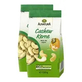 Alnatura Noix de cajou bio, Lot de 2x150g