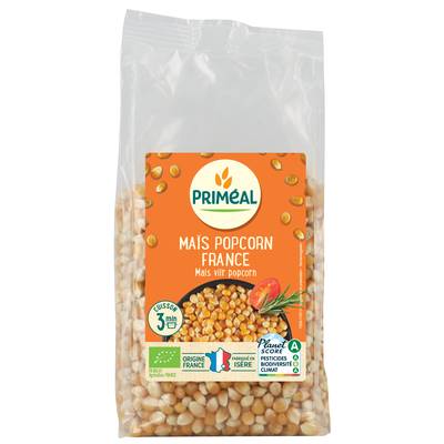 Priméal Maïs Pop Corn bio, 500g