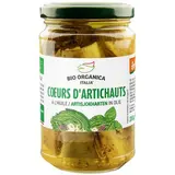 Bio Organica Italia Coeurs d'Artichauts bio en bocal, 180g