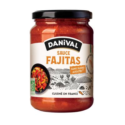 Danival Sauce fajitas bio, 350g