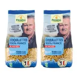 Priméal Coquillettes, bio, Lot de 2x500g
