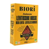 Biori Pâtes Sedanini de lentilles corail sans gluten bio, 250g