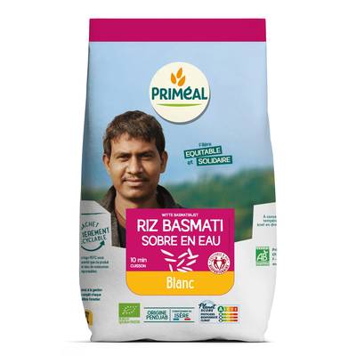 Priméal Riz Basmati blanc bio, 1kg