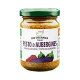 Bio Organica Italia Pesto d'aubergine bio en bocal, 140g