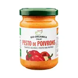 Bio Organica Italia Pesto de poivrons bio en bocal, 140g