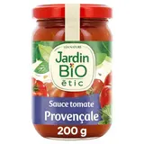 Jardin Bio Etic Sauce Tomate Provençale bio en bocal, 200g