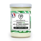 Les 3 Chouettes Sauce Ail & Fines Herbes Bio, 200g