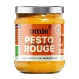Omie Sauce pesto rouge Tomates Confites Bio en bocal, 190g