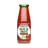 Sacla Pulpe de Tomates Bio en bouteille, 680g