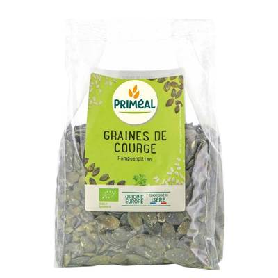 Priméal Graines de courge bio origine Europe, 500g