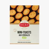 Eric Bur Mini-toasts grillés aux céréales bio, 150g