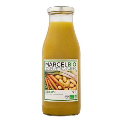Marcel Bio Soupe 7 légumes BIO, 48cl