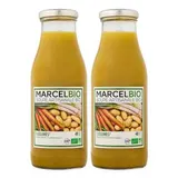 Marcel Bio Soupe 7 légumes Bio en bouteille, Lot de 2x48cl