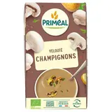 Priméal Soupe Velouté de champignons bio - Soupe liquide en brique familiale, 1L