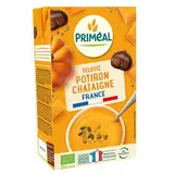 Priméal Soupe Velouté Potiron et châtaigne Bio - Soupe liquide en brique familiale, 1L