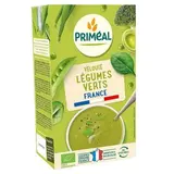 Priméal Velouté de Légumes Verts Bio Soupe liquide en brique familiale, 1L