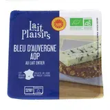 Lait Plaisirs Bleu d'Auvergne AOP, bio, 125g