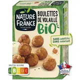 Nature De France Boulettes de Volaille Cuites Bio, 180g
