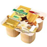 Bonneterre Flan vanille caramel bio, 4x100g