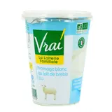 Vrai Fromage blanc au lait de brebis, Bio, 400g