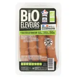 Bonjour Campagne Saucisse de Francfort Bio, 4 saucisses - 240g