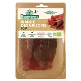 Bonneterre Viande des Grisons Bio, 70g